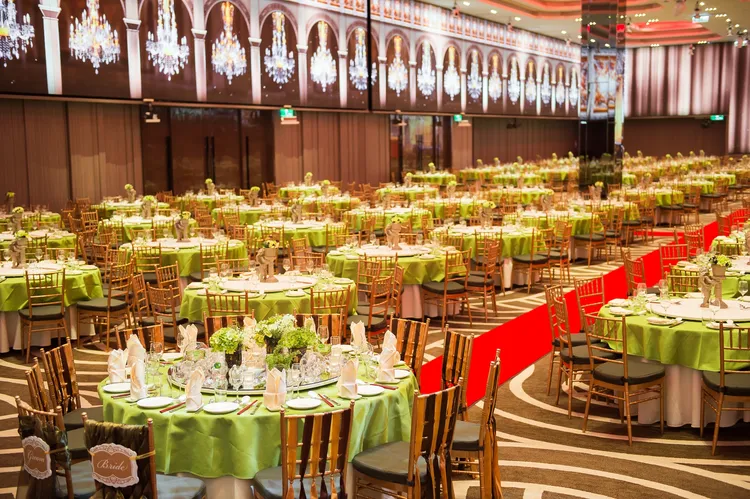 雲品國際今年接單已超過7千桌。業者提供