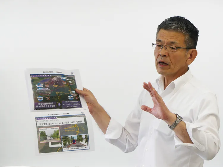 山梨縣知事政策局次長和泉正剛表示，當局希望透過上山管制等措施，逐年減少到訪人數，最終能達到每年300萬人左右。中央社