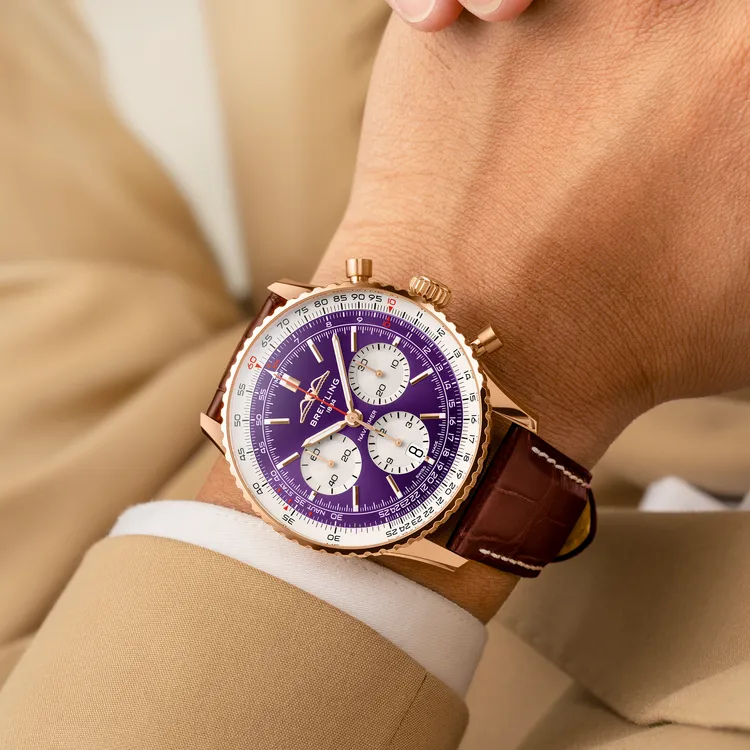 百年靈Navitimer B01台北101 20周年限量腕錶，全球限量10只。品牌提供