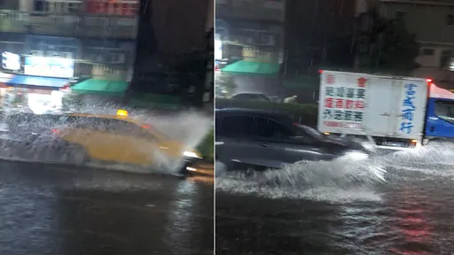 嘉義縣深夜淹水雷電狂襲　好消息！嘉義、北台南猛烈雨勢結束