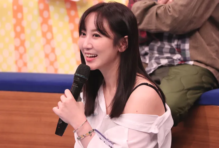 蔡允潔被誤會和「前男友」有聯繫。中天綜合提供