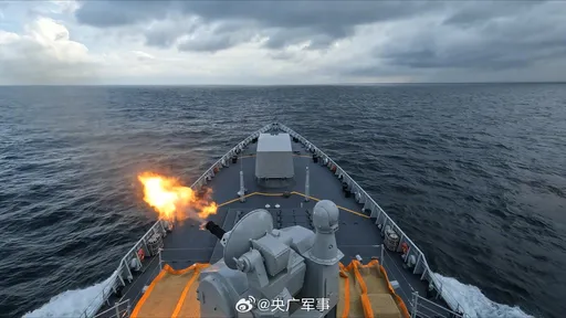 共軍西太平洋演訓告一段落 山東號艦隊往南海航行