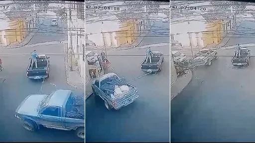 繩拖小貨車過彎甩飛「變流星錘輾死人」　意外搗破毒品案