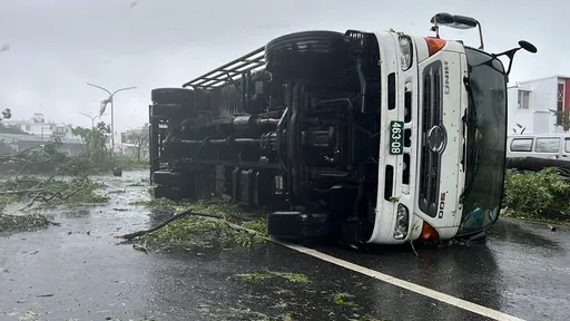 海葵掀翻17噸重卡車!強風豪雨肆虐各地 全國災情1429件78傷