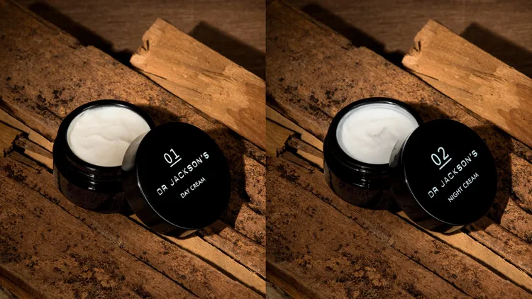 01日霜（左圖）30ml／1850元、02晚霜（右圖）30ml／1850元。品牌提供