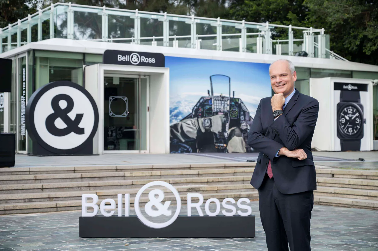 Bell & Ross品牌總經理Fabien de Nonancourt睽違6年再度來台。品牌提供
