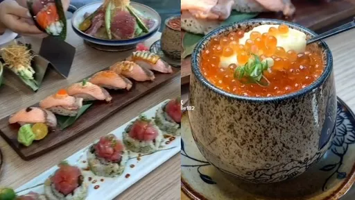 壽司愛好者還不衝嗎　 讓人看了口水直流