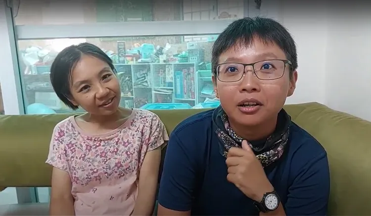 林怡如表示，不能接受伴侶對收養孩子沒有親權。凃建豐攝 