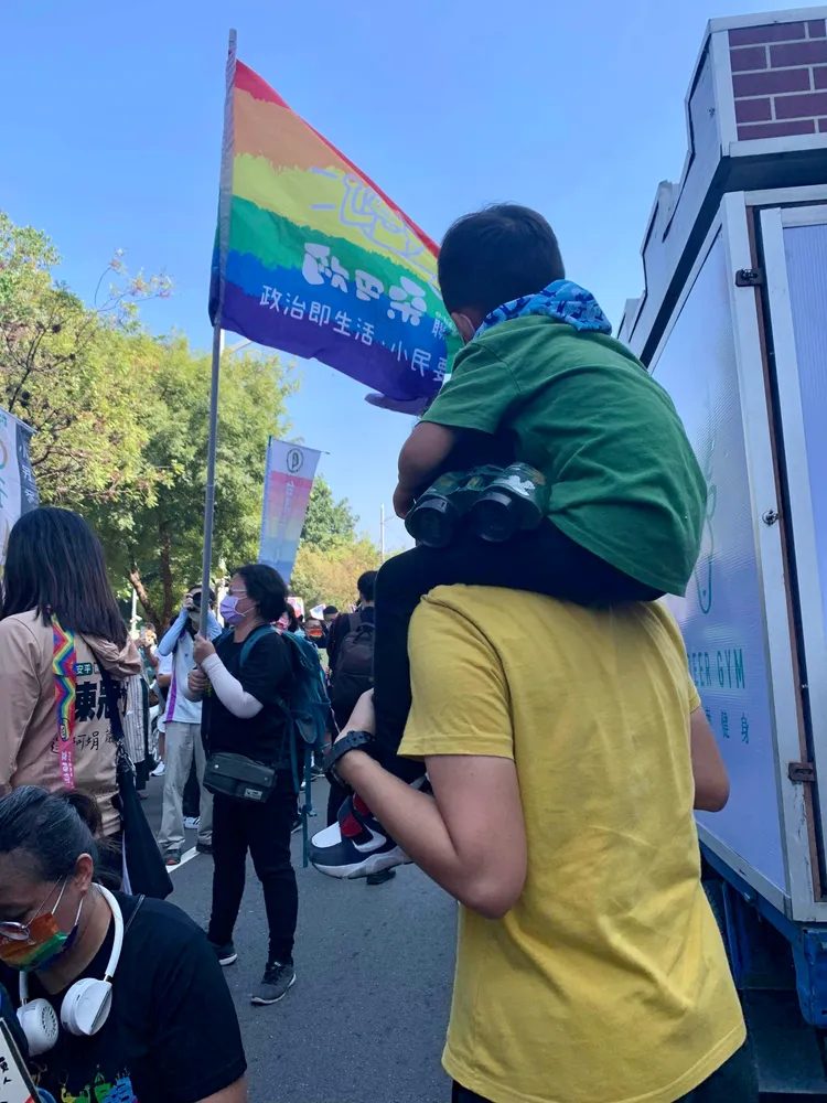 陳怡伶說，媽媽覺得收養是蠻好的，因為這是一個「愛的行動」。林怡如提供