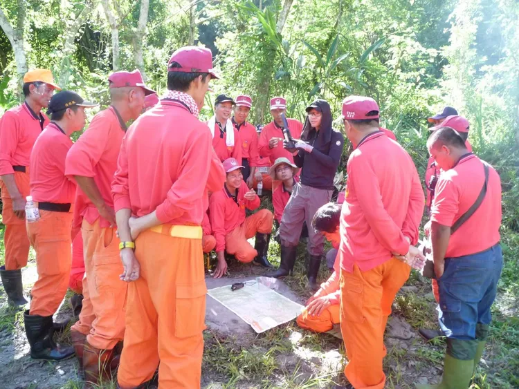 施寶翔是非常出色的山域搜救教官。翻攝花蓮縣消防局臉書