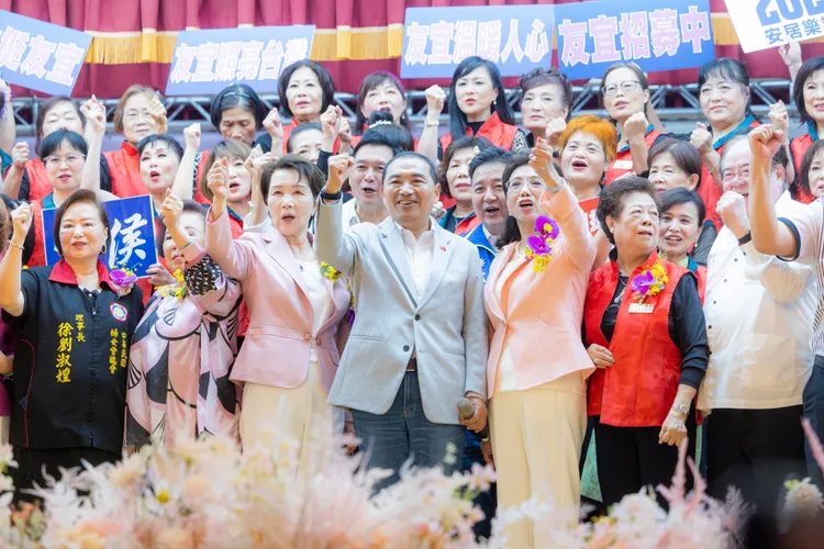 侯友宜希望未來134天大家共同努力。翻攝畫面