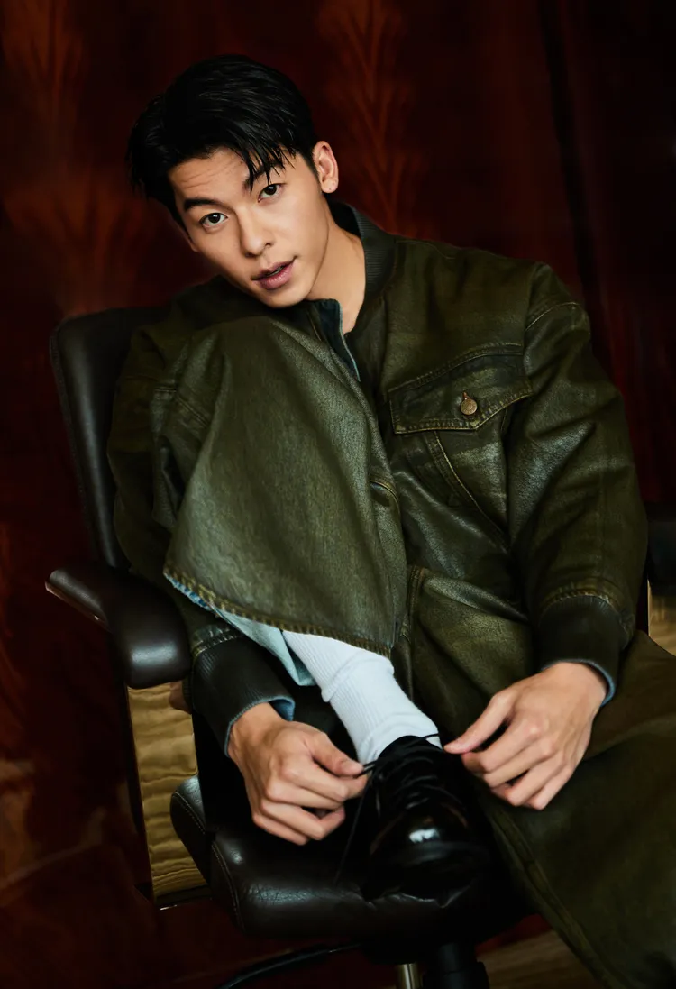 許光漢換上Acne Studios秋冬新品。品牌提供