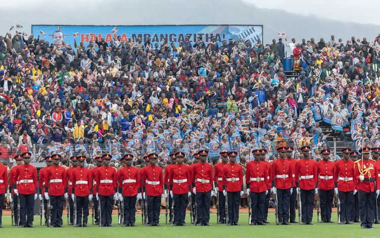 史瓦帝尼雙慶活動。總統府提供