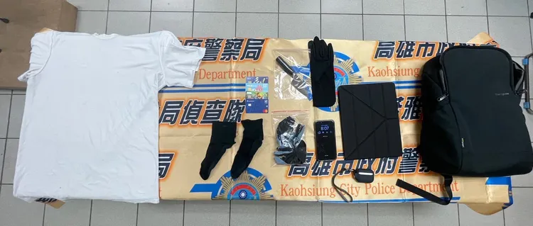 余嫌作案工具。翻攝畫面