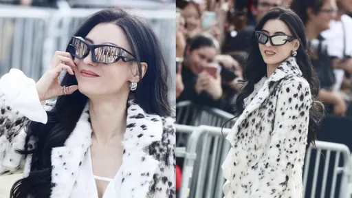 巴黎時裝周|張柏芝「霸道女總裁」上身 紀梵希秀放送臉頰愛心