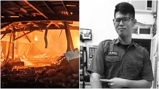 勇消陳柏翰為孝親調回屏東 悲!母坐輪椅奔殯儀館白髮送黑髮