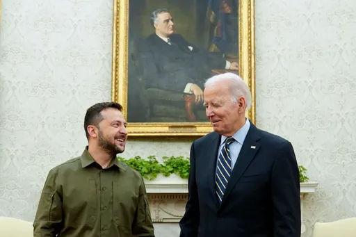 澤連斯基戰時二訪華府 拜登支持、議員質疑