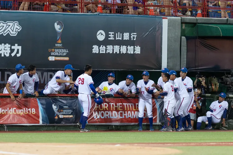 中華隊8戰全勝。中華棒協