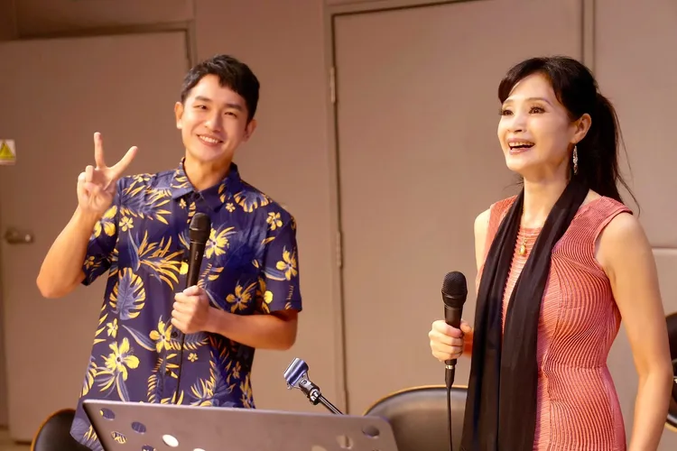 方季惟跟陳謙文為演唱會彩排。大大娛樂提供大大娛樂提供