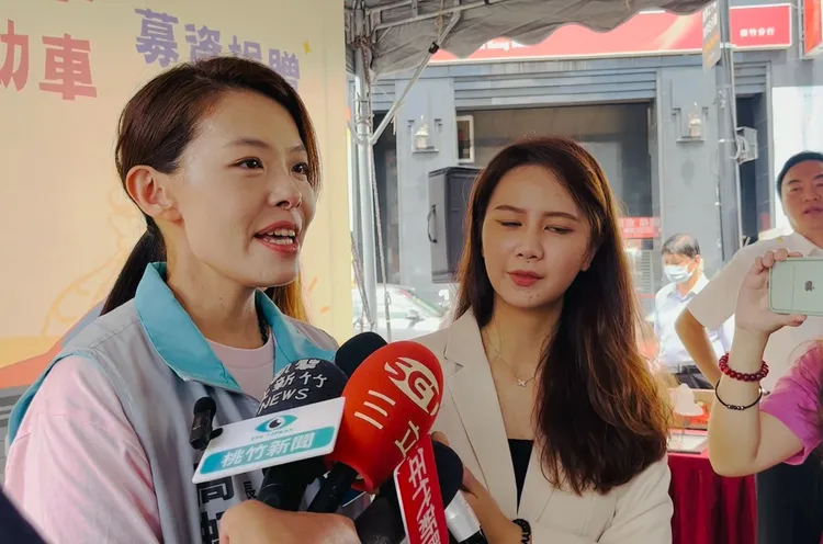高虹安說明。新竹市府提供
