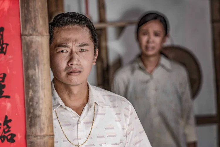 《牛車來去》蔡昌憲戲裡為了家人不惜一切，感性為角色「黑化」。公視、禾豐製作提供