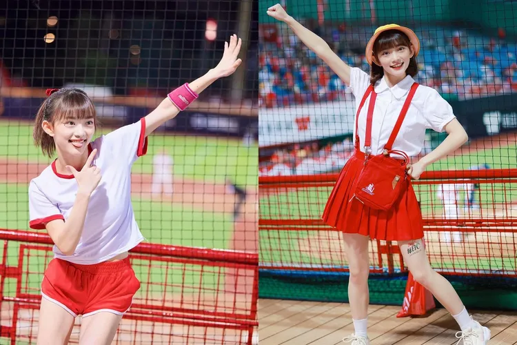 寧寧在場邊熱情應援。取自寧寧IG