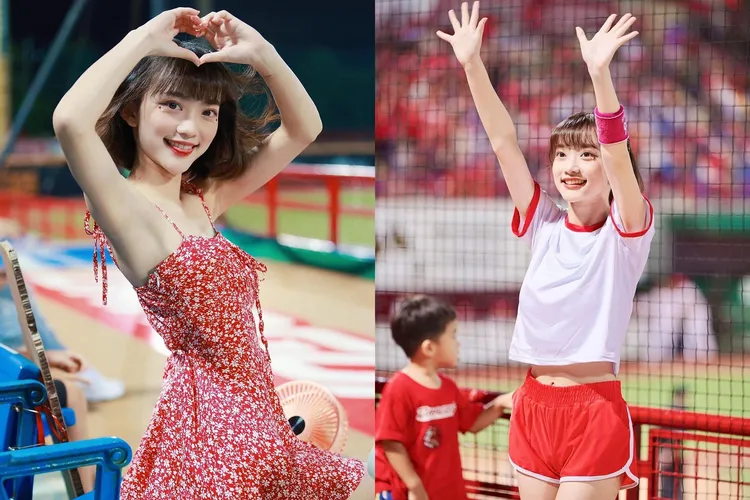 寧寧在場邊熱情應援。取自寧寧IG