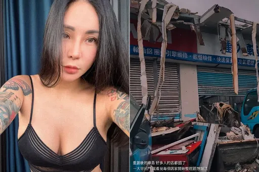 海葵狂風肆虐！女星曝綠島慘況「大家心血都毀了」　觀光客受困求援：擔心會餓死在這