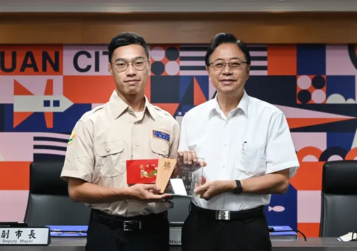 替代役男擁這背景!發揮醫療專業救命 張善政今表揚義舉