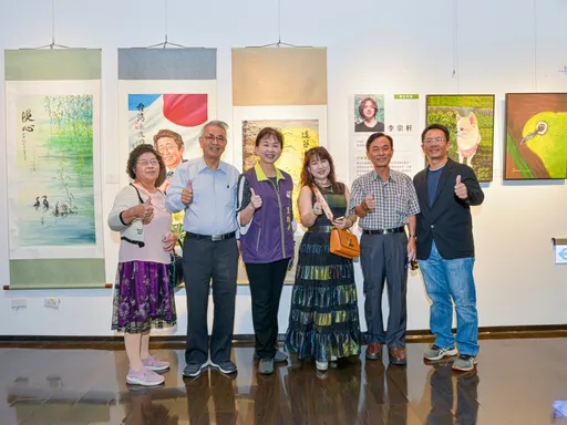 《大地之愛》系列巡迴展至9/10日　彰化美術館展出