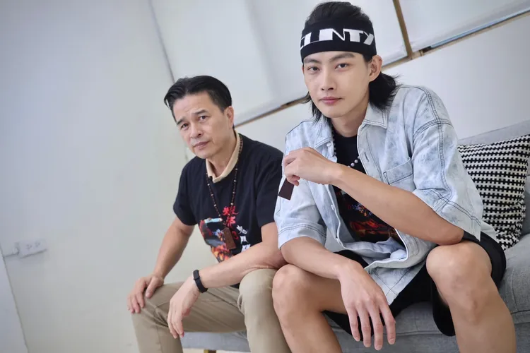 李興文（左）、張庭瑚在片中飾演父子。林林攝