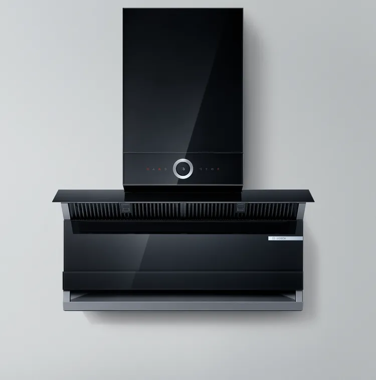 8系列紅外線智慧雙吸排油煙機(DWF9GCR71W)，吸淨力讓廚房油煙無處竄逃。業者提供