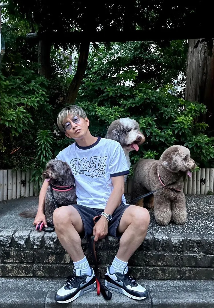 木村拓哉幾乎每天更新遛狗日常。翻攝木村拓哉IG