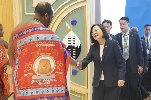 蔡總統與史瓦帝尼國王 見證簽署婦女創業等3文件