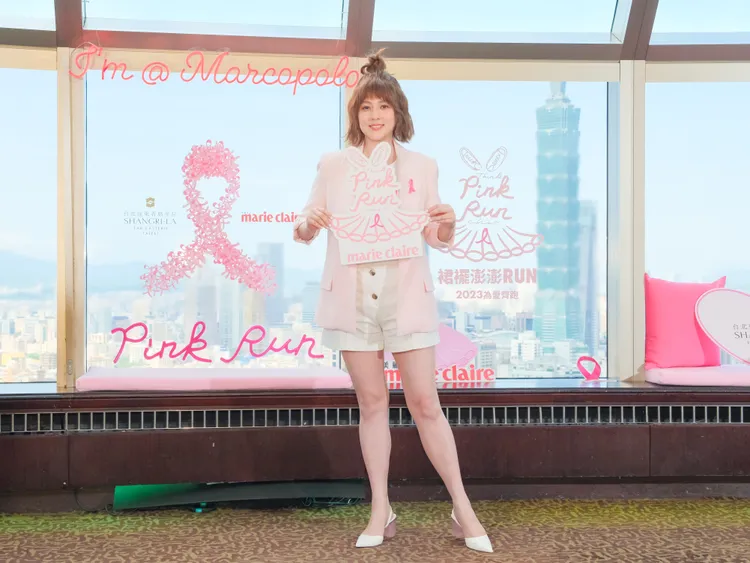 朱芯儀於去年罹患乳癌。《美麗佳人》提供