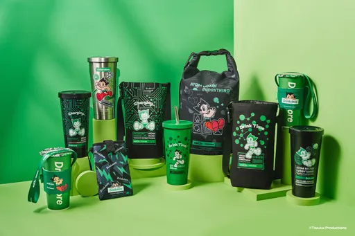 Drinkstore水雲朵聯名原子小金剛 2款限定飲品+10款限量商品登場