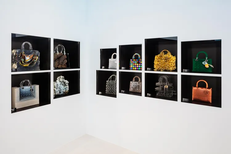 Lady Dior Celebration展覽。品牌提供