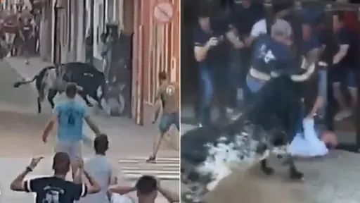 叫陣奔牛來不及逃 他被「牛角刺爆內臟」奪命