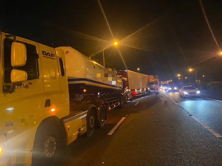 警方正釐清肇事原因。讀者提供