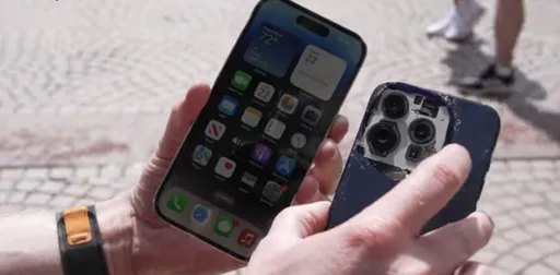 iPhone 15 Pro跌落測試　因這材質損壞程度較14 Pro大