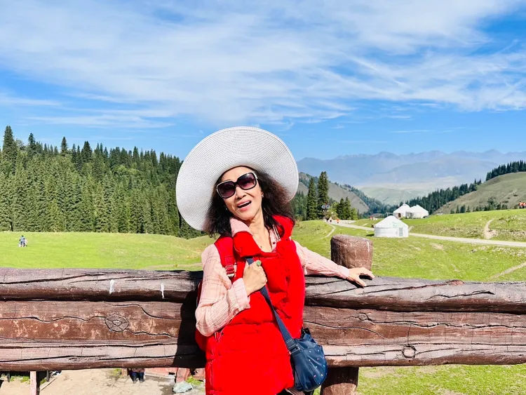 曹金鈴日前重遊新疆，認為是一趟心靈之旅。固力狗提供