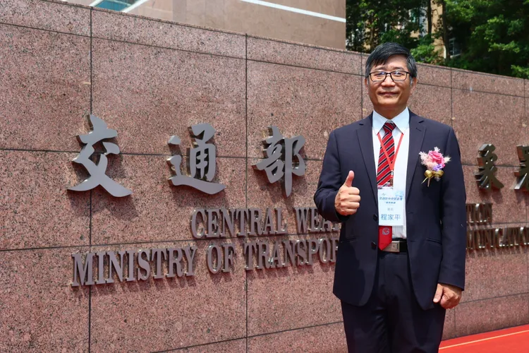 首任氣象署長程家平。彭欣偉攝