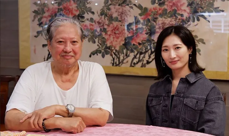 洪金寶看起來神采奕奕。翻攝武田梨奈的X