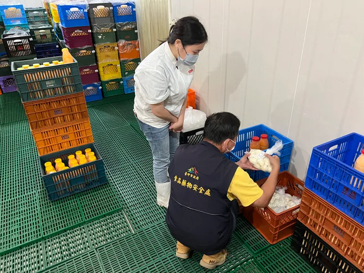 食安處仍持續追查液蛋流向。市府提供