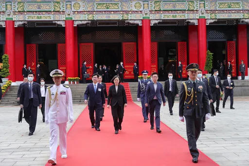 九三軍人節　蔡英文：做國軍後盾「一起努力守護國家」