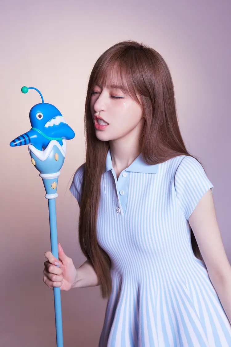 王心凌設計的「兒子」王大龍。天晴娛樂提供