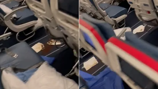 乘客腹瀉竟搞到飛機折返　「黃金慘案」影片曝光太噁了