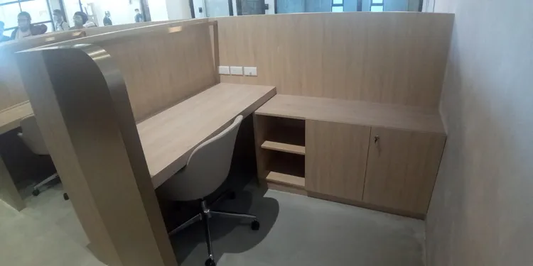 駁二共創2號基地全面開放營運，提供共享工作空間。凃建豐攝