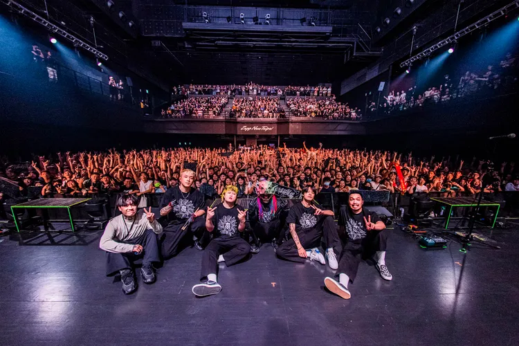 血肉唱完2場售票演唱會。血肉果汁機提供