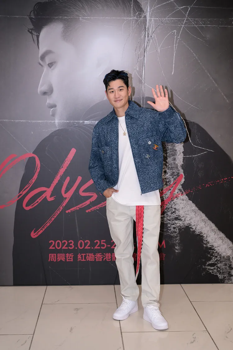 周興哲開心獲獎。星空飛騰提供